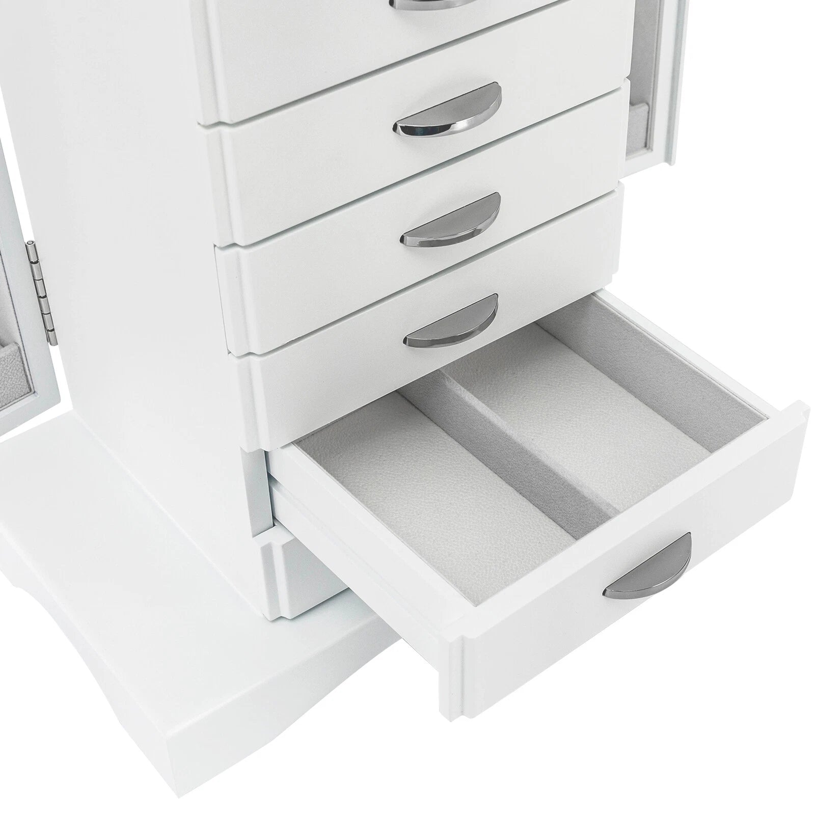 Jewelry Box 7 Layers Jewelry Storage Case Large Organizer with Mirror and Lock | eBay