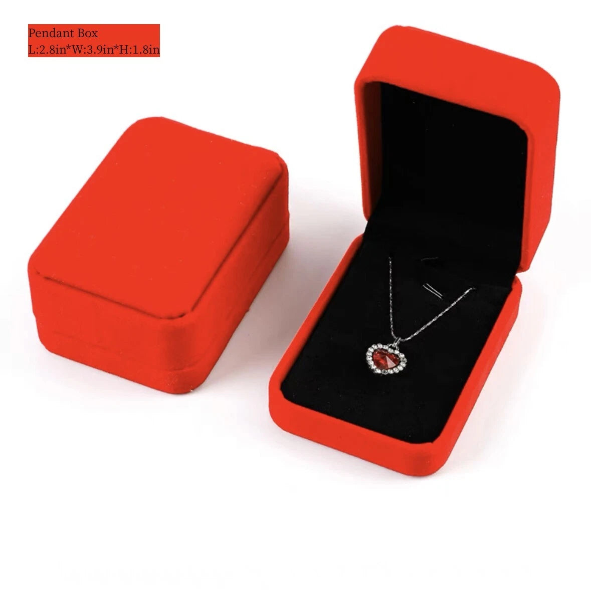 Velvet Bracelet Chain Necklace Ring Gift Box Storage Case Jewelry Display | eBay