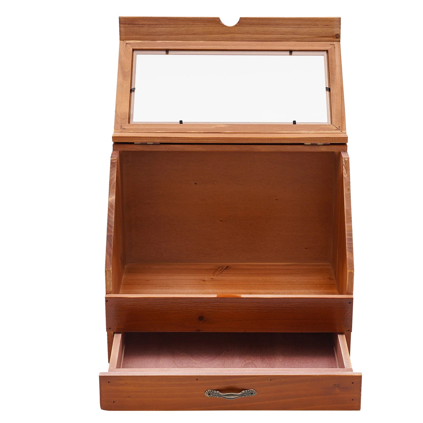 Perfume Organizer Wood Jewelry Storage Box Perfume Display Stand with Drawer | eBay