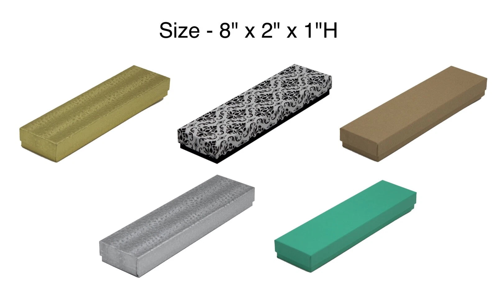 Milti Color Cotton Filled Jewelry Boxes Jewelry GIFT Boxes - LOT OF 5-20-50-100 | eBay