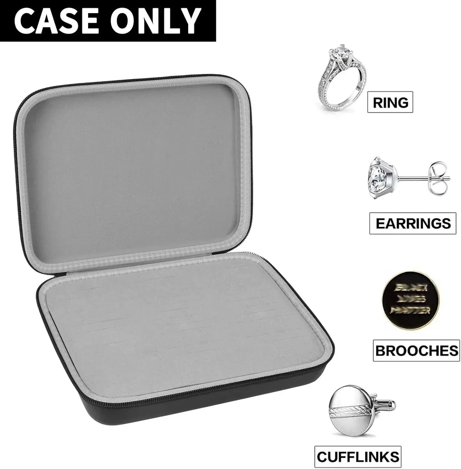 Ring Organizer Storage Case Jewelry Ring Display Collector Box 42 Slots Holder N | eBay
