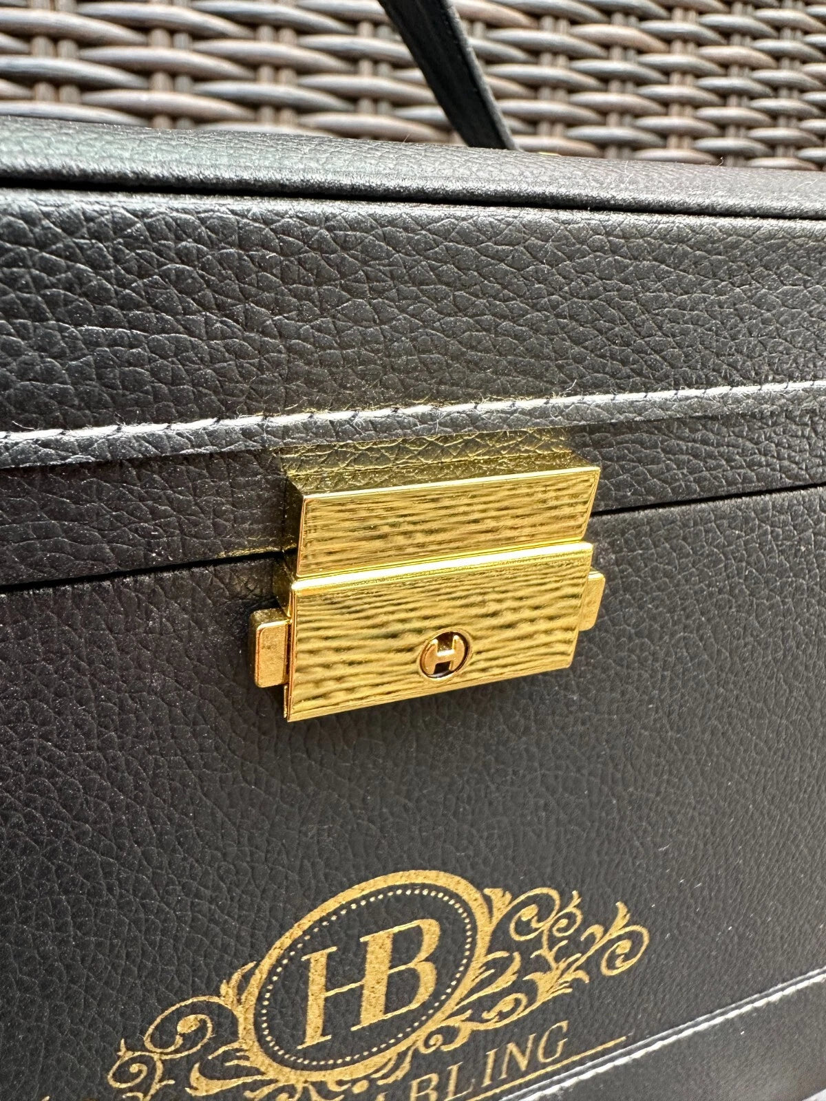 Harlembling Leather Full Size Home Jewelry Box Case | eBay