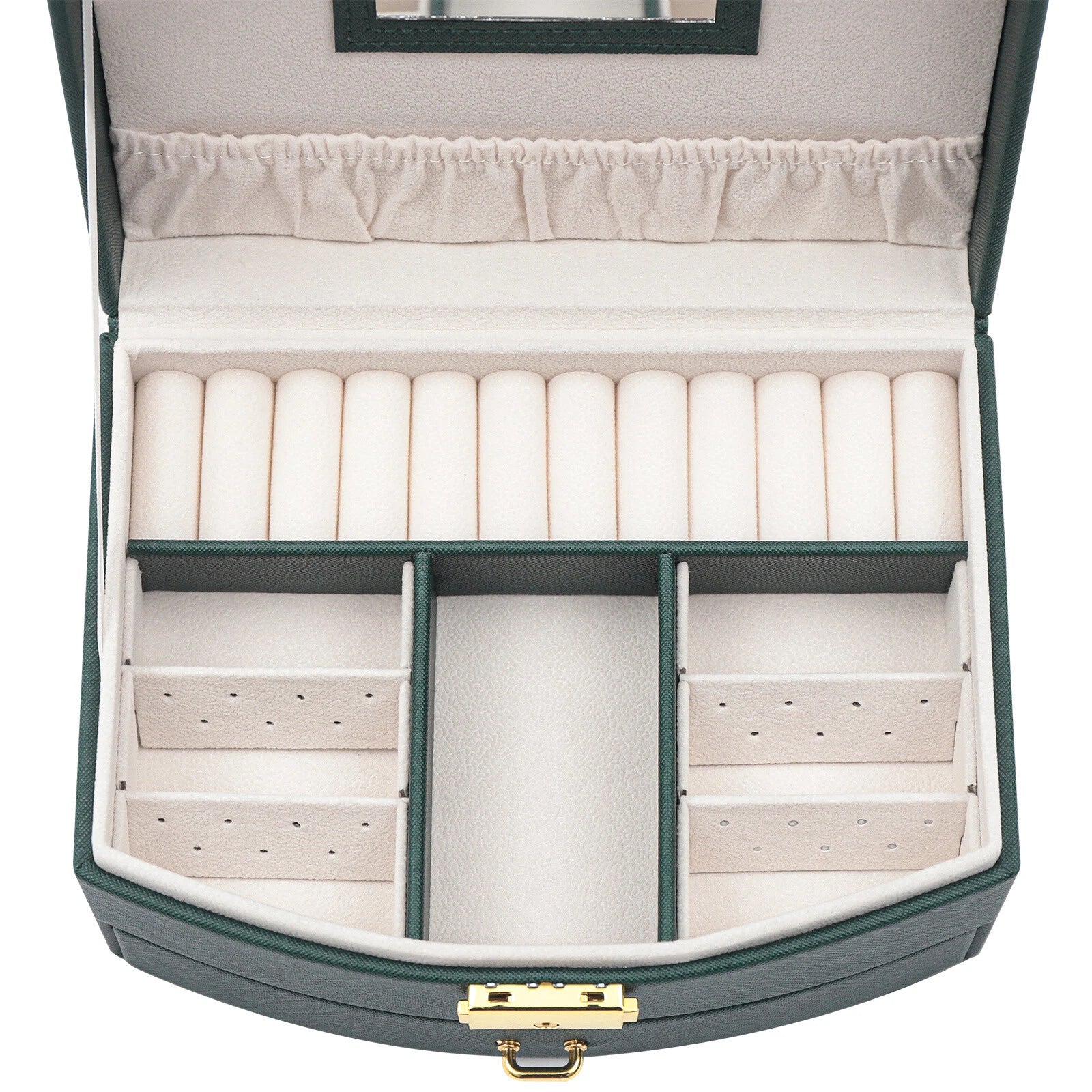 Large Jewelry Storage Case Jewelry Box Organizer for Women Girls with 2 Drawers | eBay