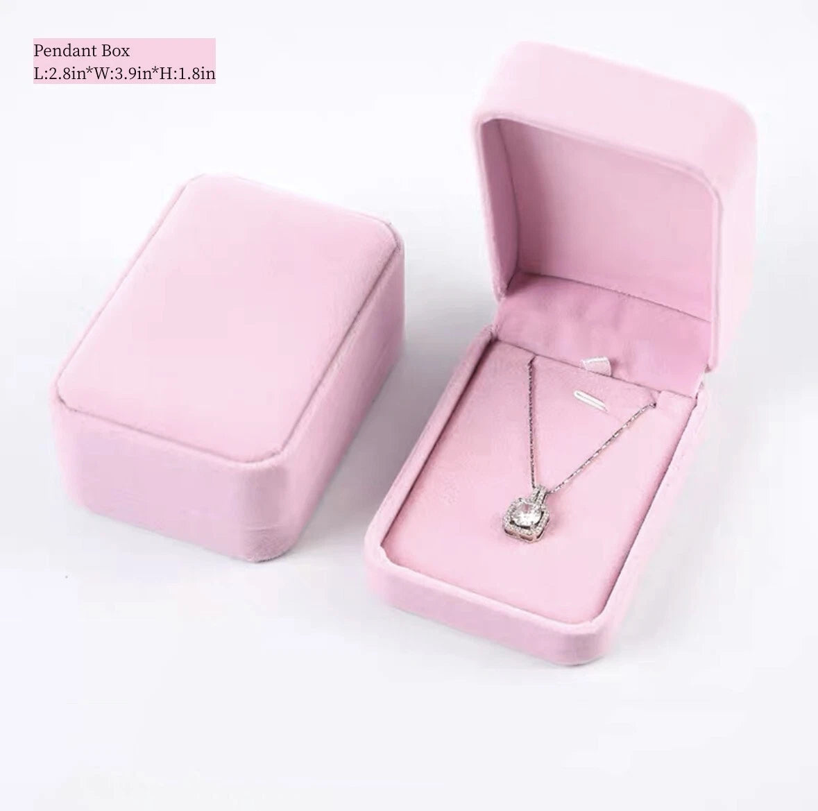 Velvet Bracelet Chain Necklace Ring Gift Box Storage Case Jewelry Display | eBay