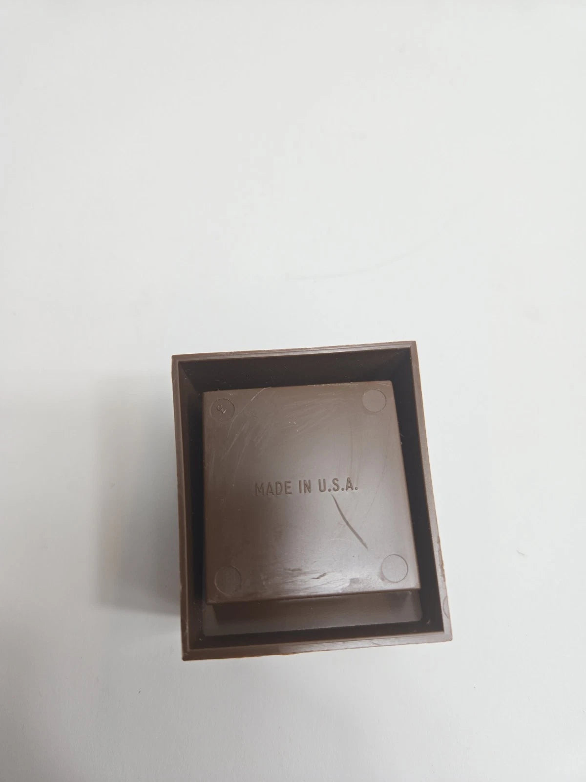 VINTAGE 1950's / 1960's PRESENTATION JEWELRY RING BOX U.S.A. VELVET - NOS | eBay