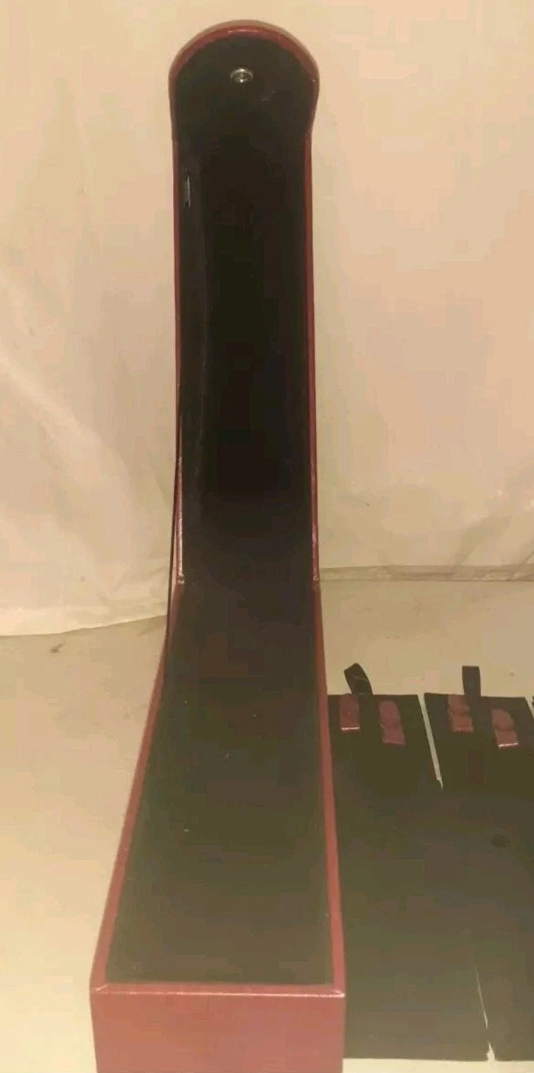 Vtg QVC Small Red Crocodile Pattern Leather Travel Jewelry Box Organizer Velvet | eBay