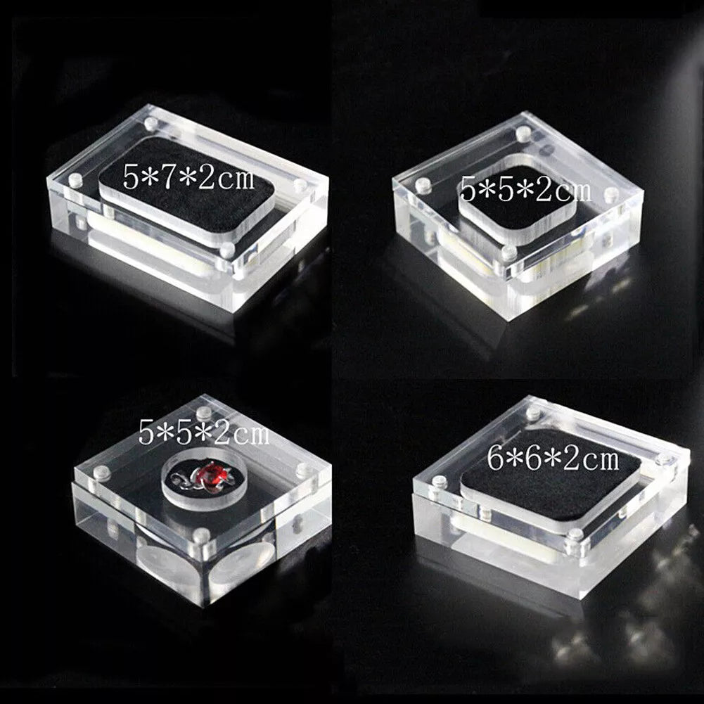 Loose Diamond Display Case Jewelry Storage Box Gem Holder Container Organizer | eBay