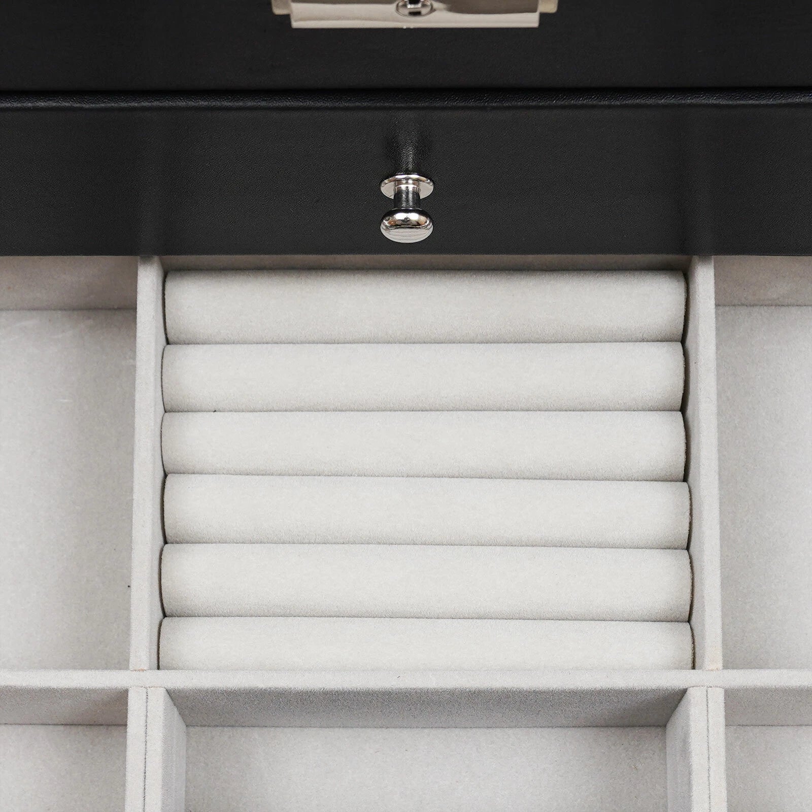 3-Layer Jewelry Storage Box 25 Slots Watch Sunglasses Organizer Display Case | eBay