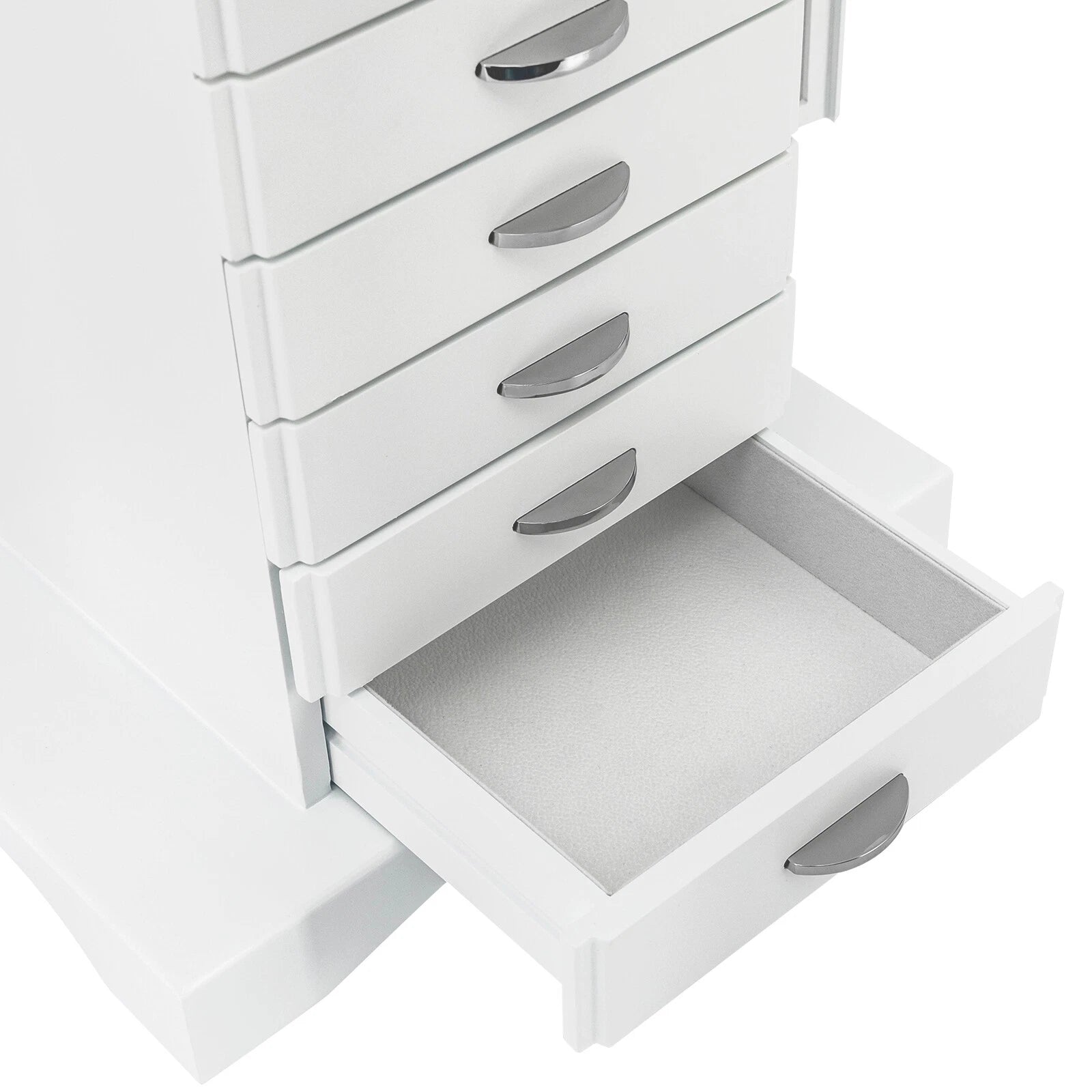 Jewelry Box 7 Layers Jewelry Storage Case Large Organizer with Mirror and Lock | eBay