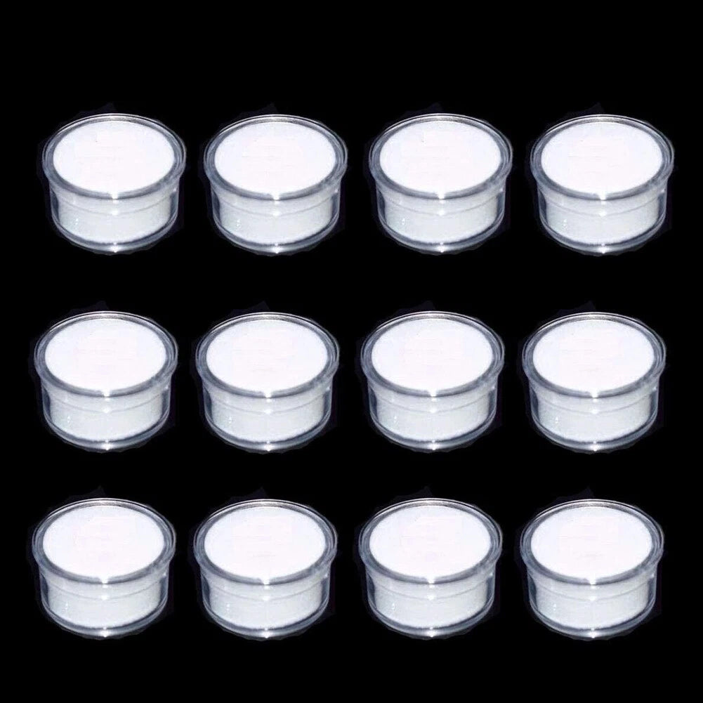 Small Loose Diamond Gemstone Display Jewelry Show Box Empty Plastic Containers | eBay