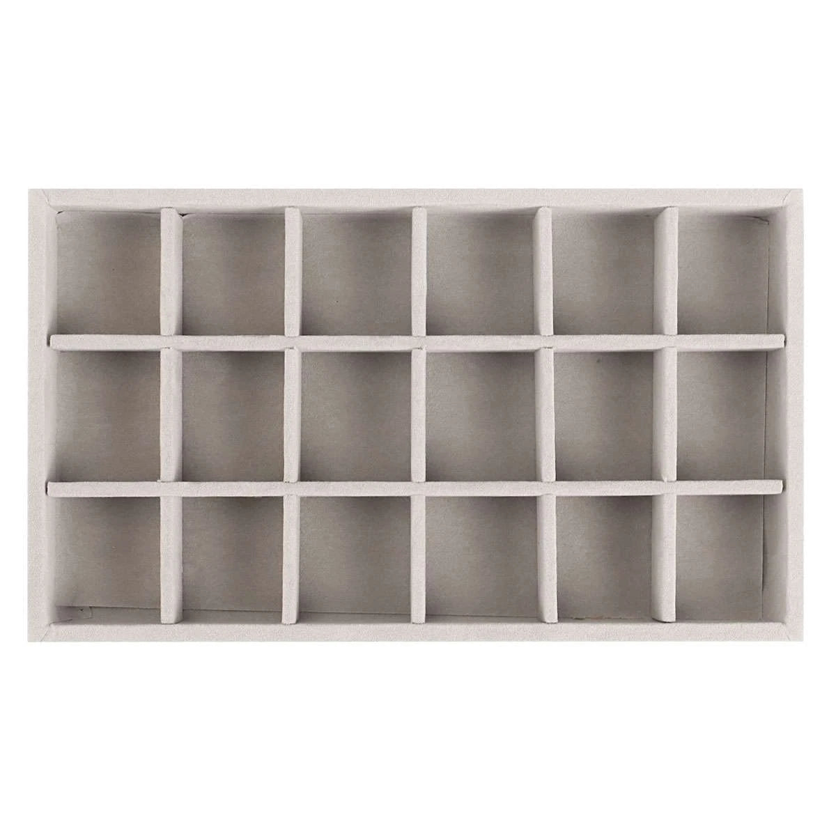 Velvet Jewelry Ring Display Organizer Tray Holder Box Earring Storage Case Large | eBay