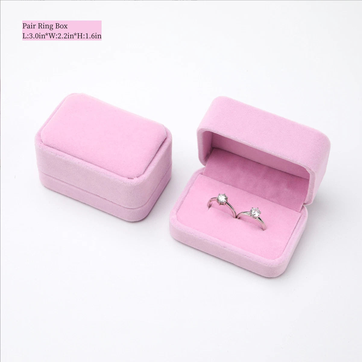 Velvet Bracelet Chain Necklace Ring Gift Box Storage Case Jewelry Display | eBay