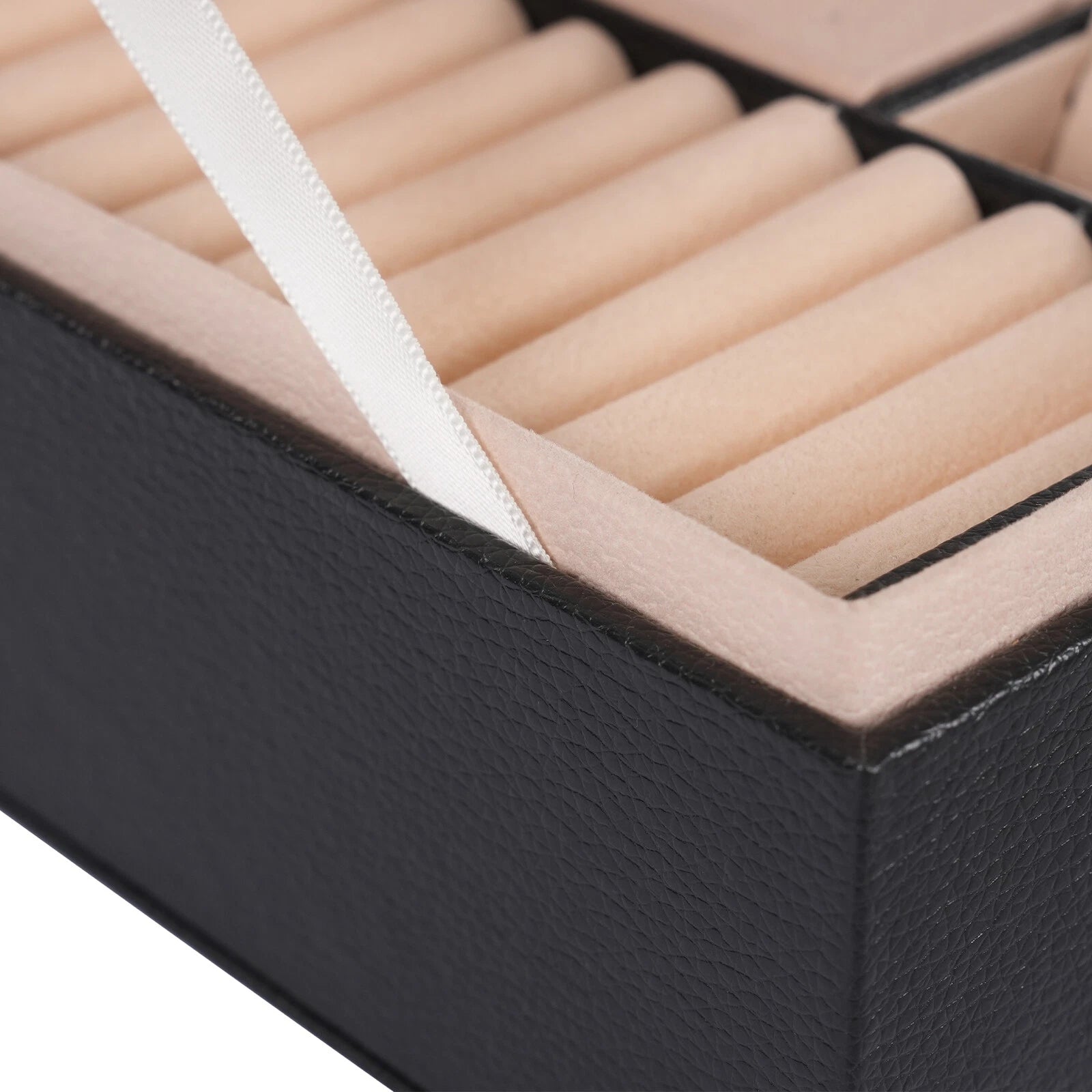 JeWelry Organizer Case 2 Layer Large Box Display Storage Case Fit Women Girls | eBay