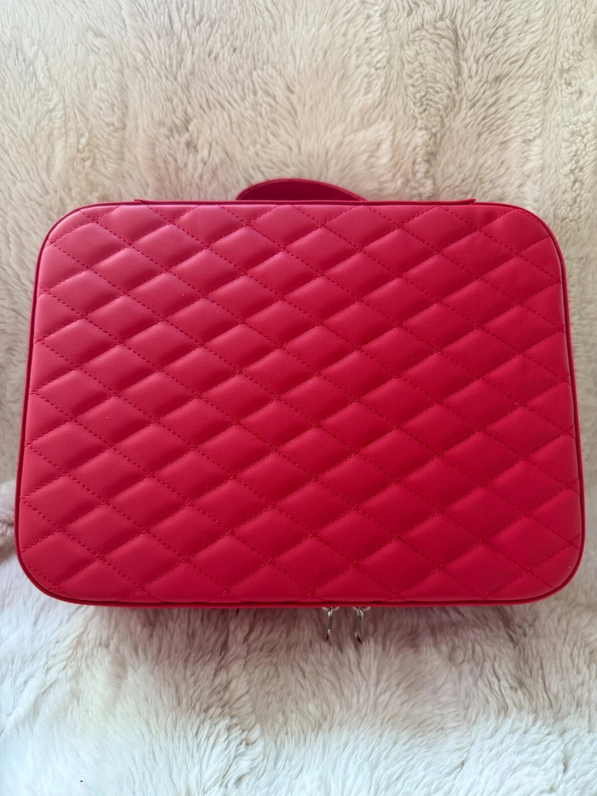 Harlembling Leather Travel Jewelry Box Case - Red | eBay