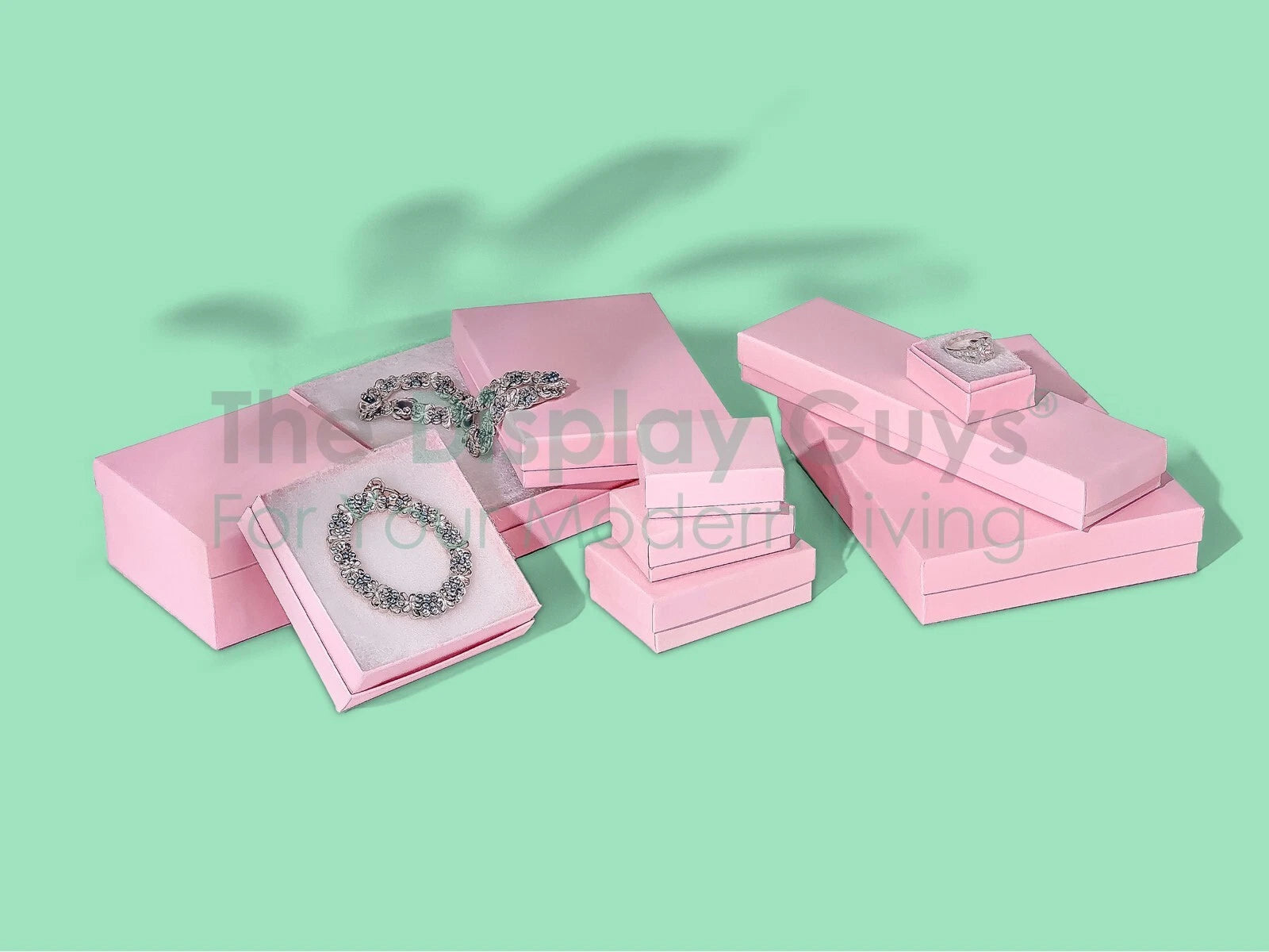 BULK 8x2x1 Cardboard #82 JEWELRY GIFT BOXES Cotton Fill Kraft Necklace Shipping | eBay