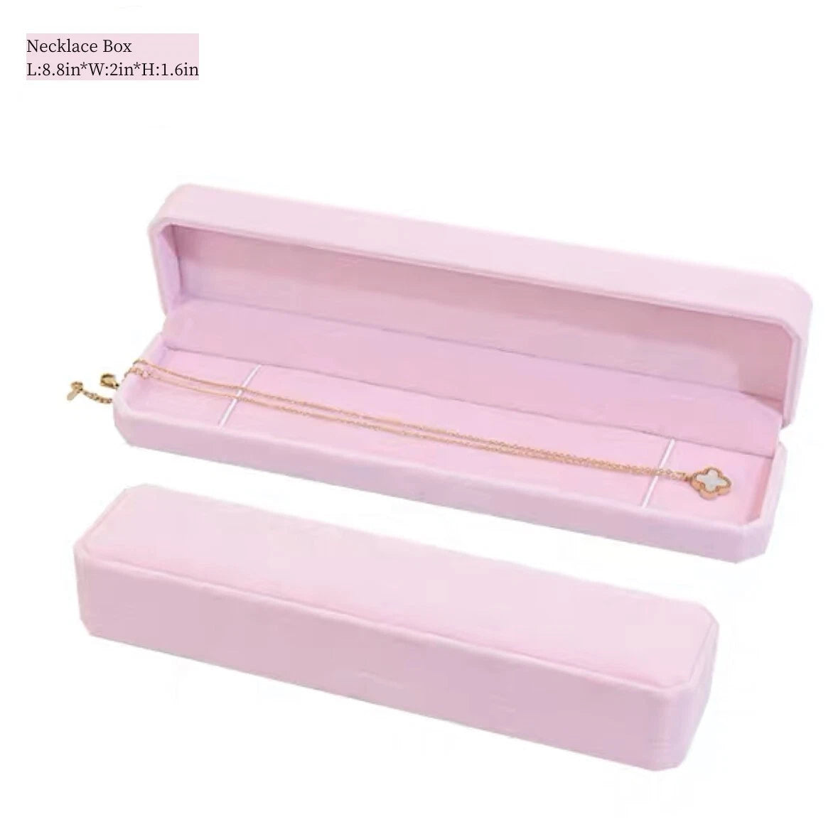 Velvet Bracelet Chain Necklace Ring Gift Box Storage Case Jewelry Display | eBay
