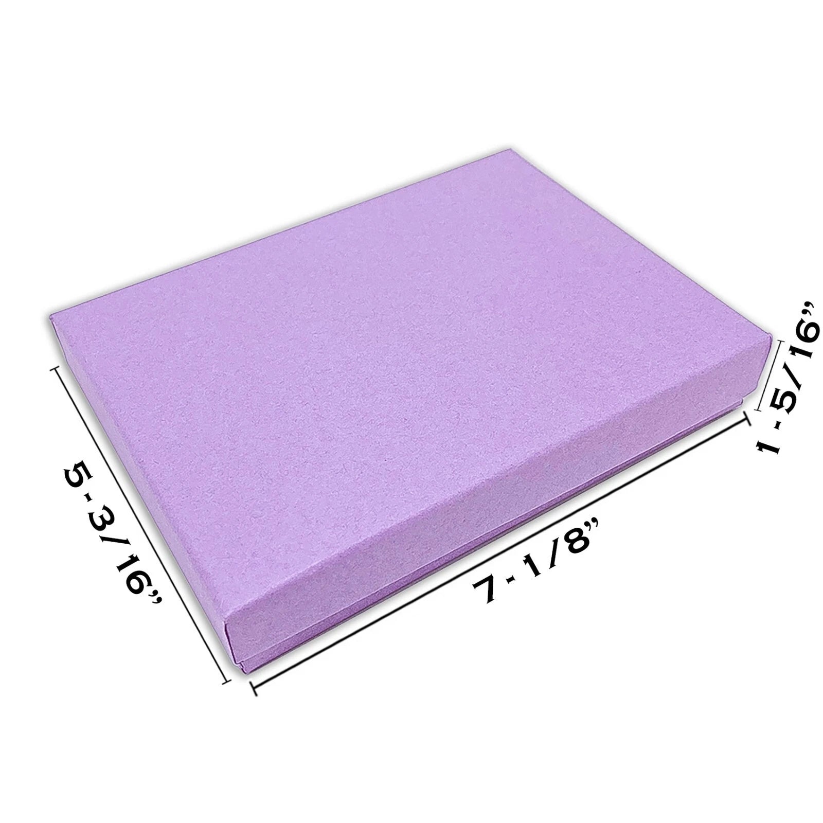 BULK Cardboard Kraft Paper JEWELRY GIFT BOXES Cotton Filled PURPLE for Shipping | eBay