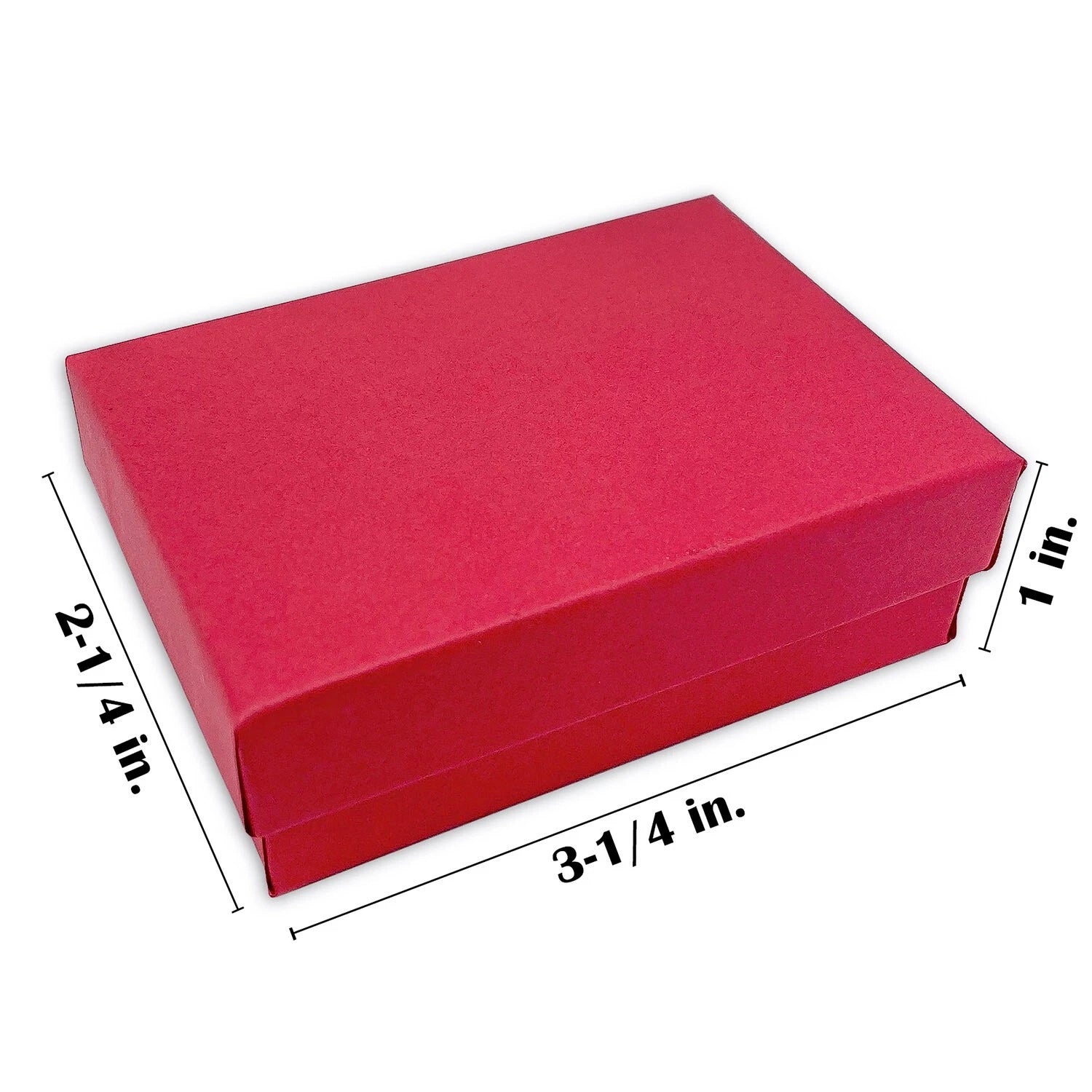 BULK 3.2x2.2x1 Cardboard #32 JEWELRY GIFT BOXES Cotton Fill Kraft Small Shipping | eBay