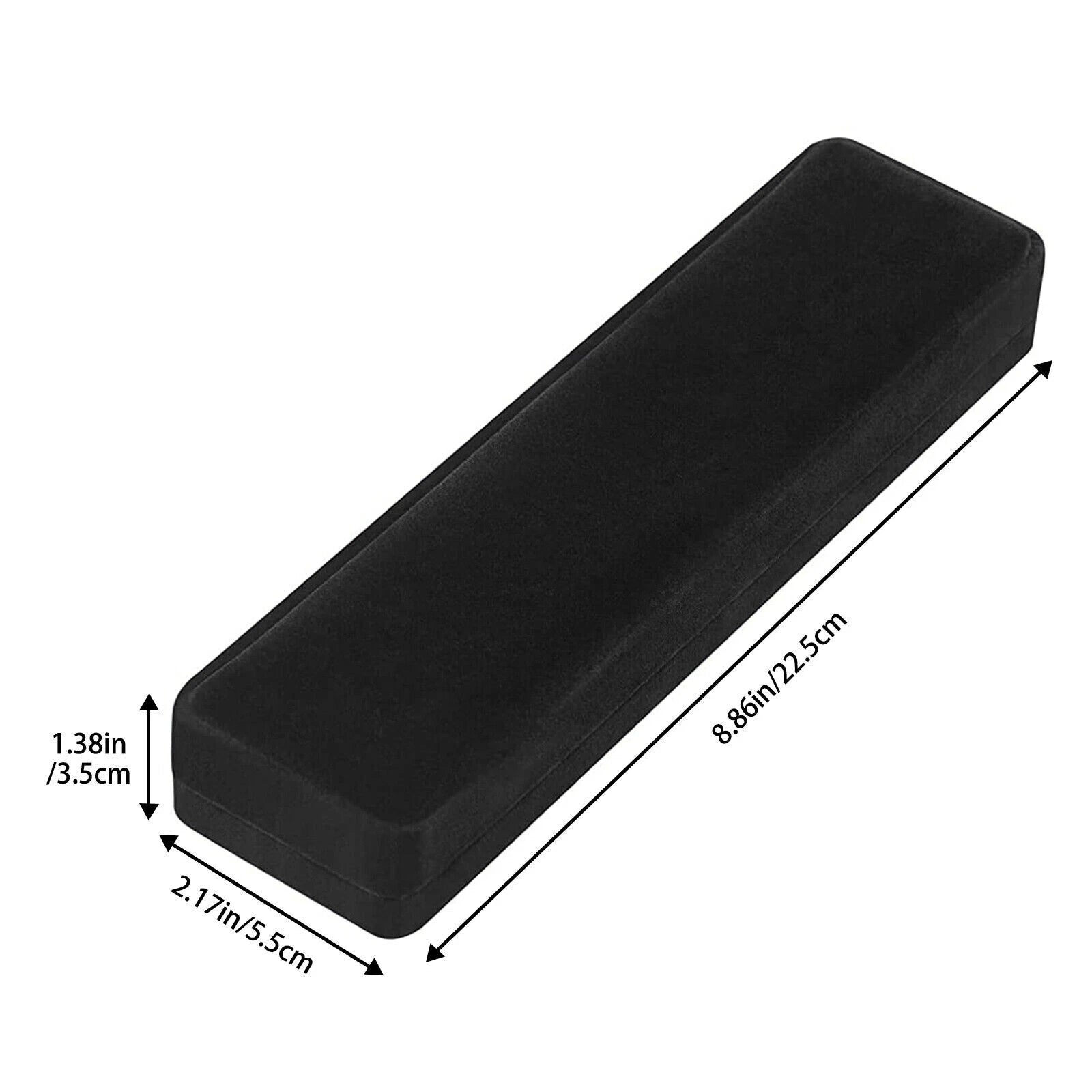 Black Velvet Bracelet Chain Necklace Gift Box Case Jewelry Display for Weddings | eBay