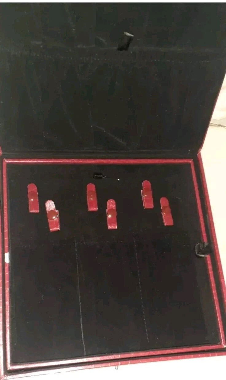 Vtg QVC Red Crocodile Pattern Leather Travel Jewelry Box Organizer Compartments | eBay