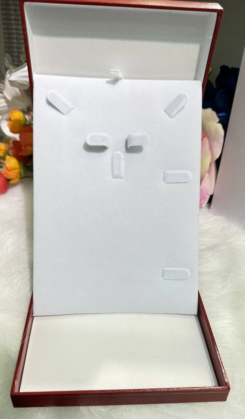 Novel Box Combo Set Ring Necklace Earring Bracelet, Jewelry Display Red Gift Box | eBay