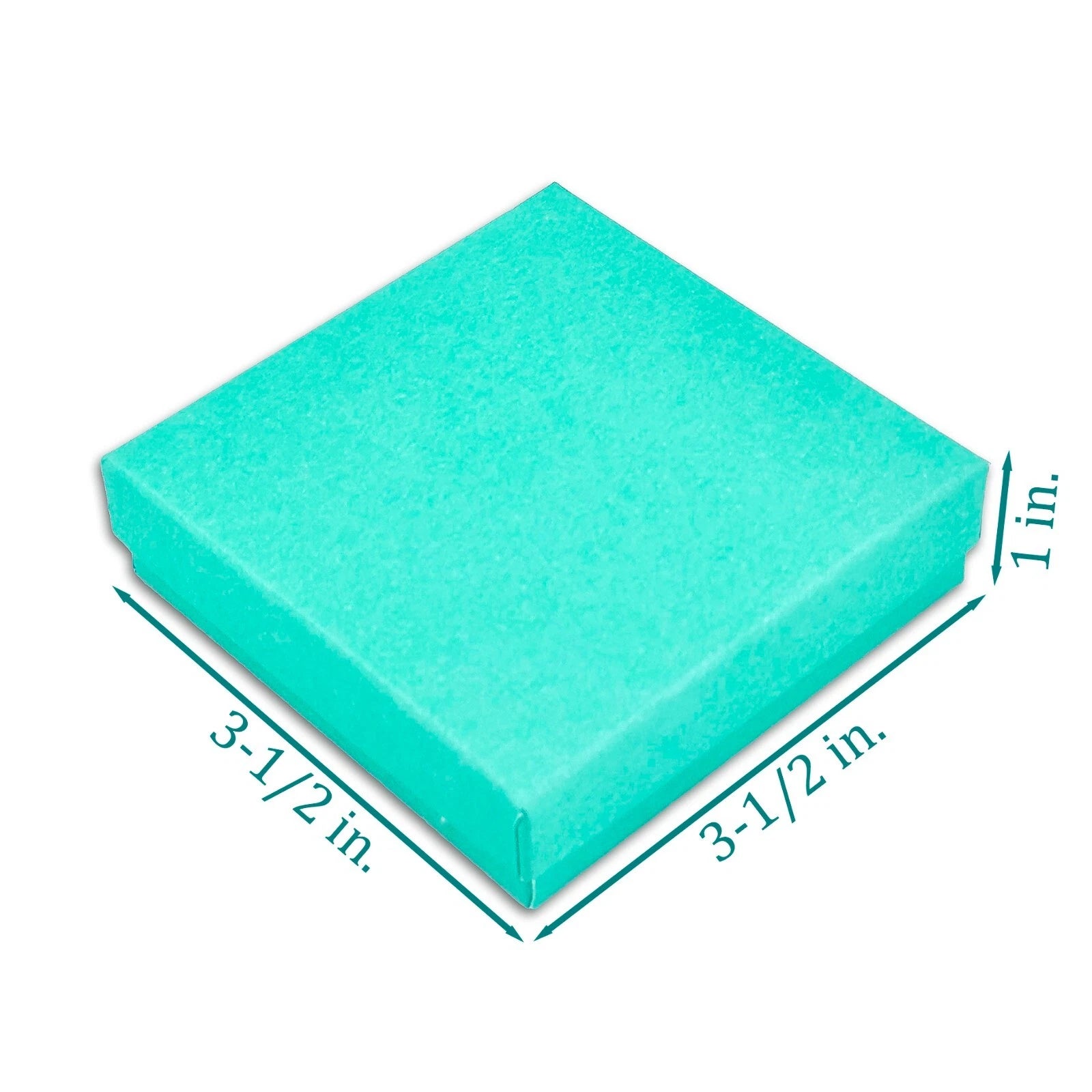 BULK 3.5x3.5x1 Cardboard #33 JEWELRY GIFT BOXES Cotton Fill Kraft Paper Shipping | eBay