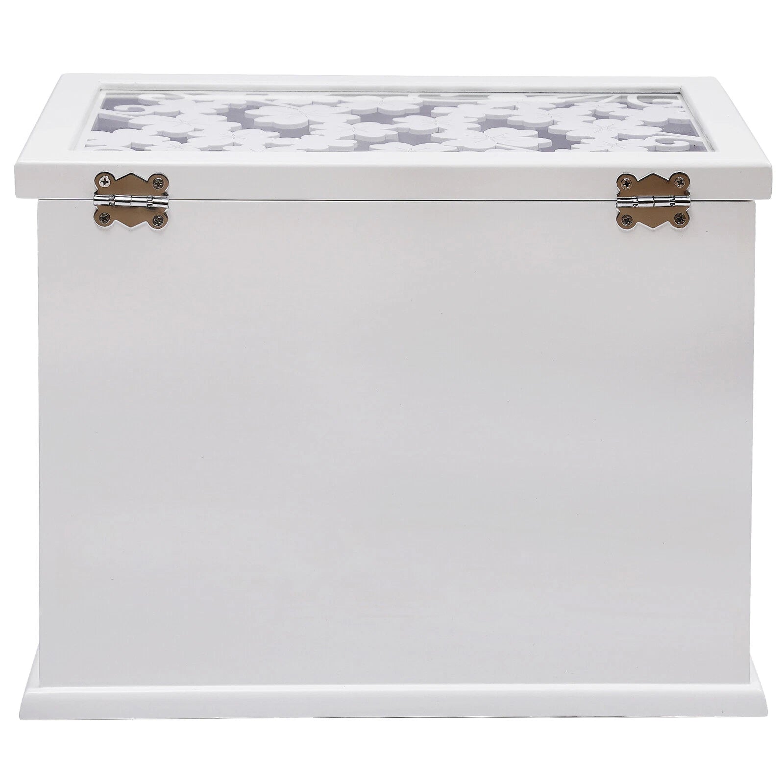 6 Layers Wooden Large Jewelry Box/Jewel Case Cabinet Storage Organizer White | eBay