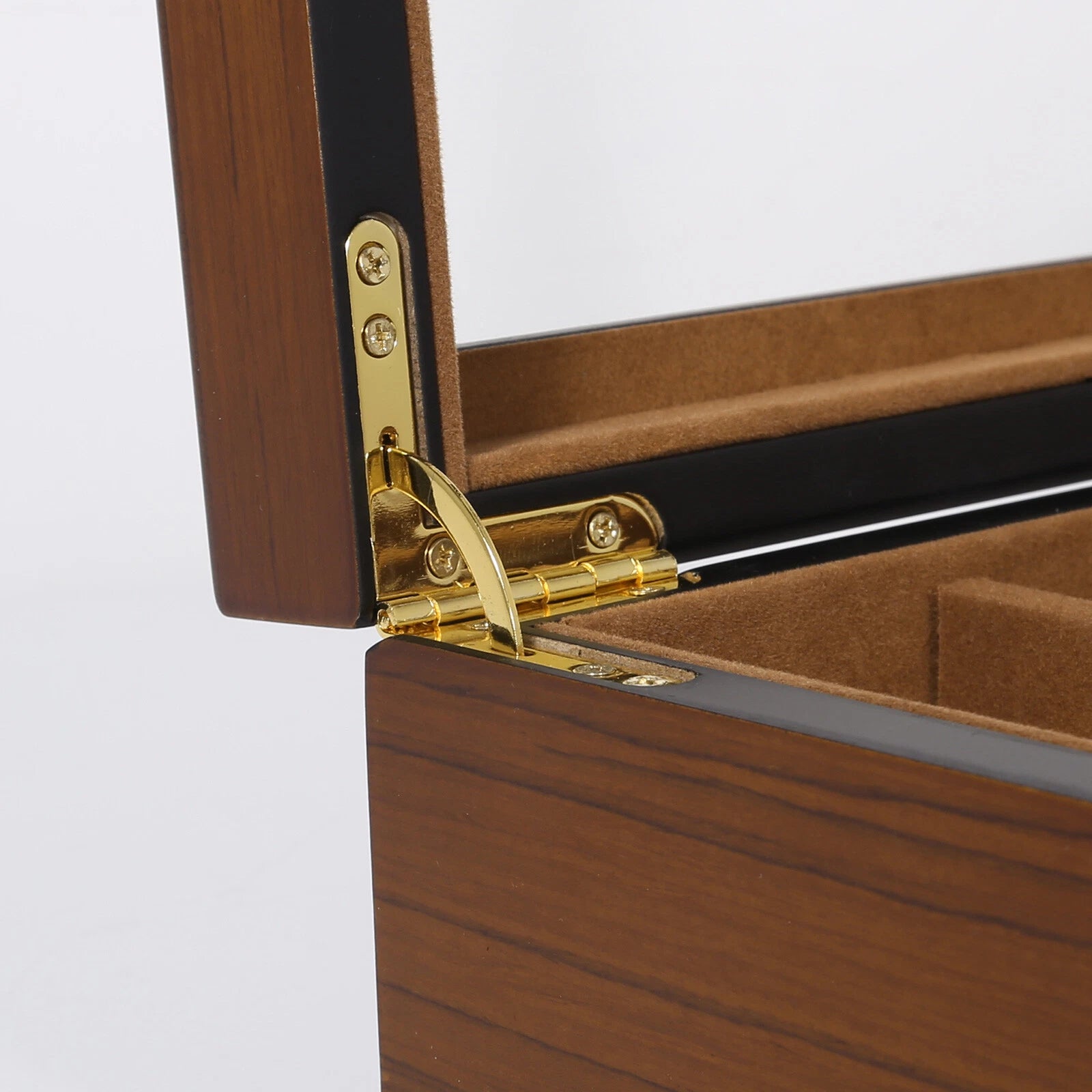 Watch Box Case Organizer Watches Holder Jewelry Storage Top Glass Display Gift | eBay