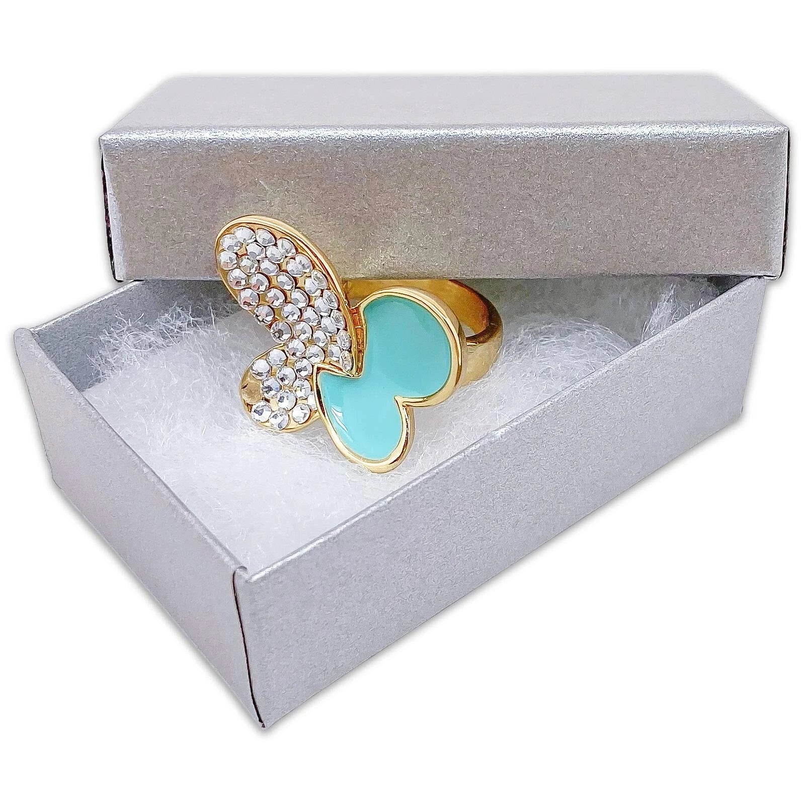 BULK Cardboard Kraft Paper JEWELRY GIFT BOXES Cotton Filled GRAY - for Shipping | eBay