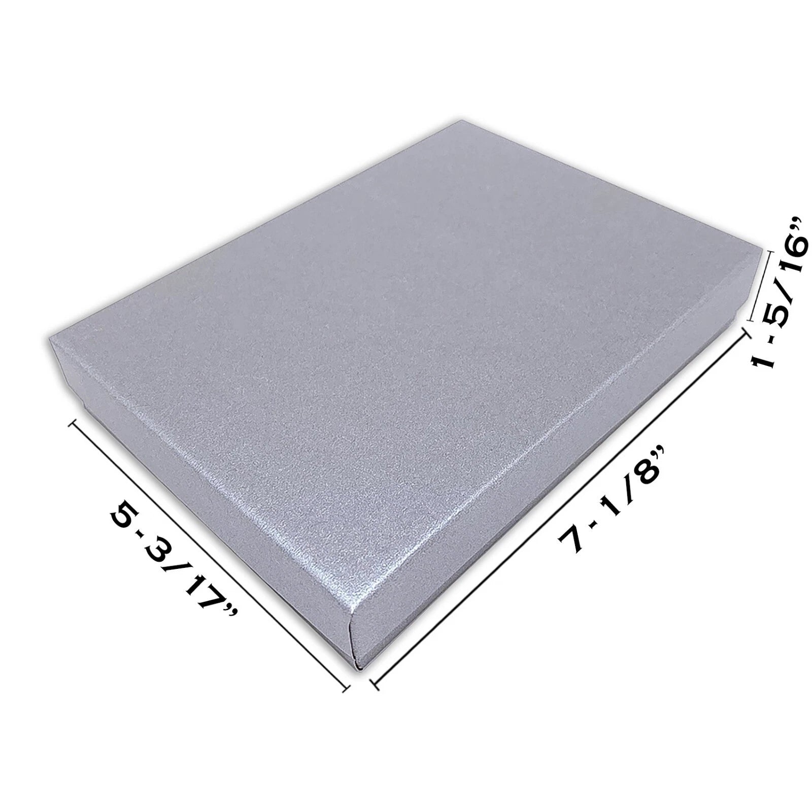 BULK Cardboard Kraft Paper JEWELRY GIFT BOXES Cotton Filled GRAY - for Shipping | eBay