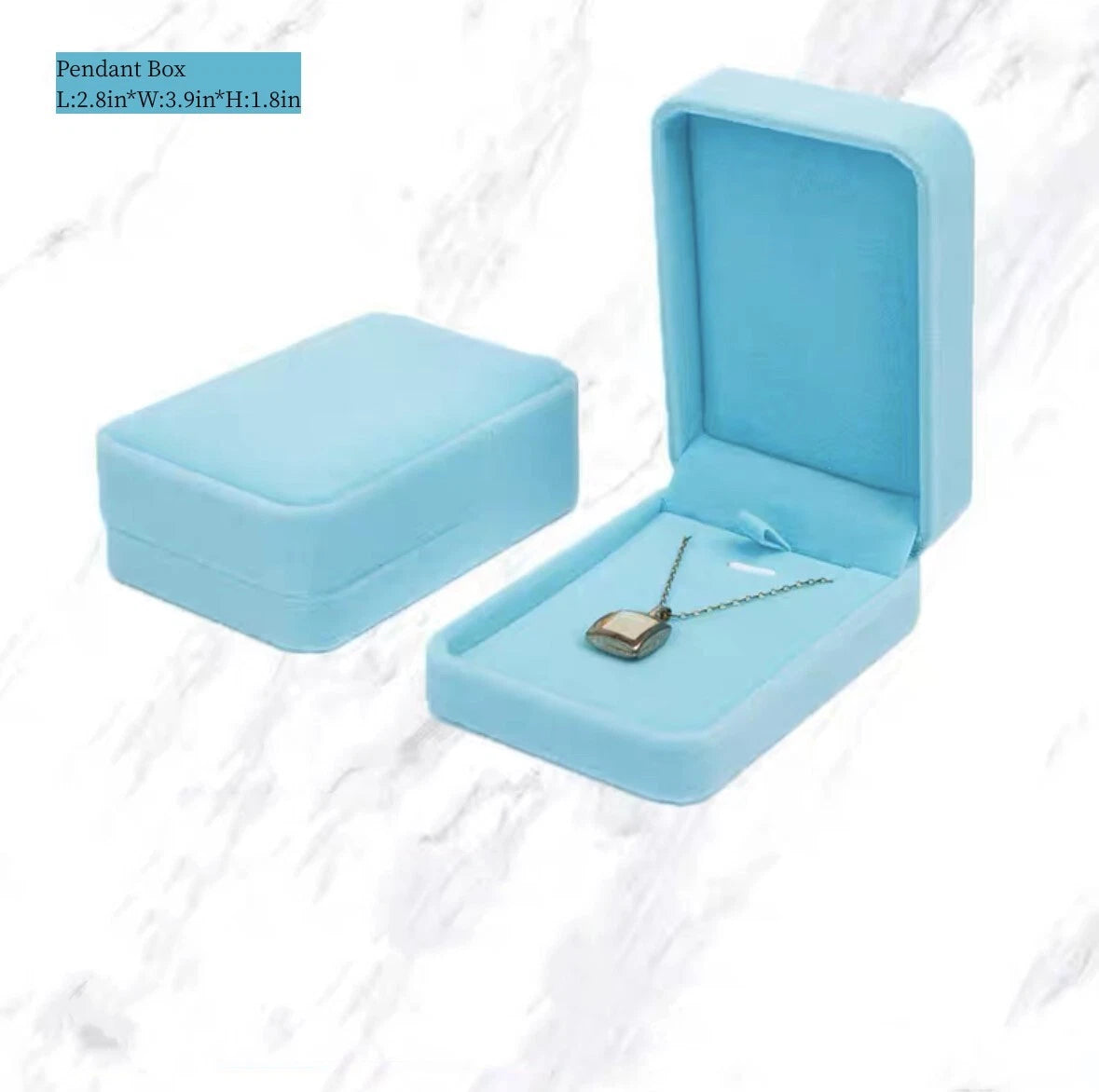 Velvet Bracelet Chain Necklace Ring Gift Box Storage Case Jewelry Display | eBay