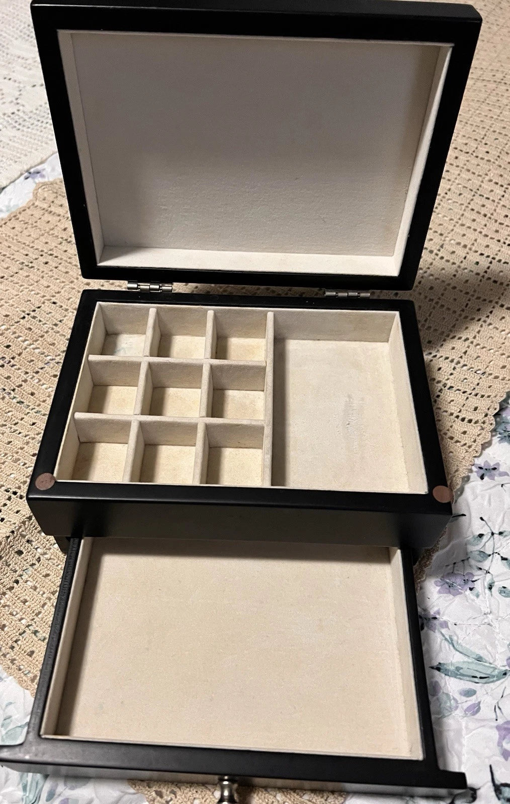 Jewelry Box Organizer 7 1/4 x 5 1/4 Inches Jewelry Storage Box | eBay