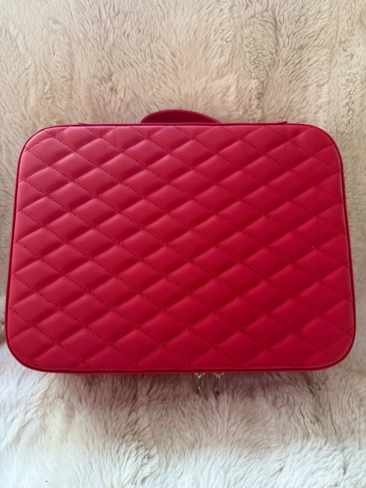 Harlembling Leather Travel Jewelry Box Case - Red | eBay