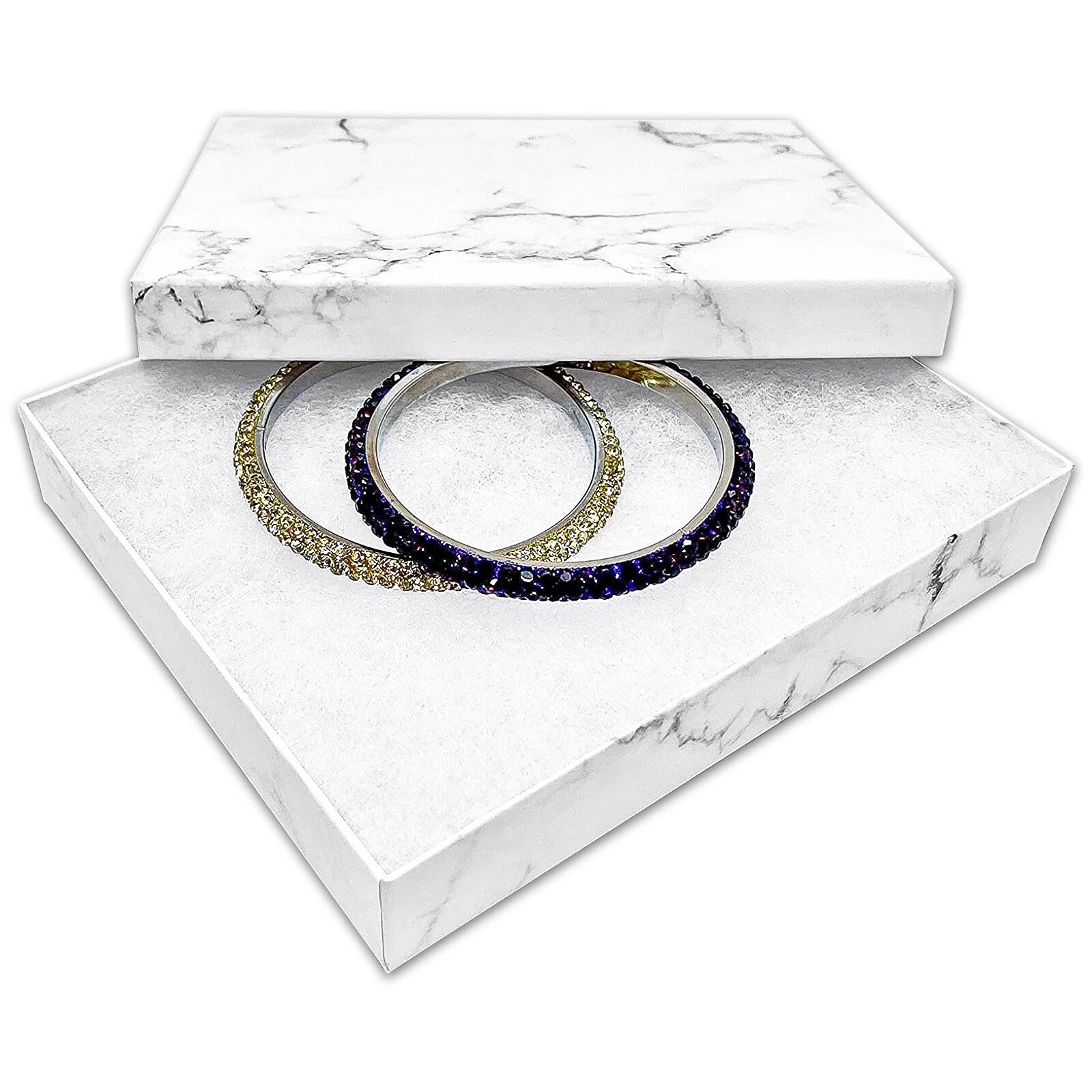 BULK Cardboard Kraft Paper JEWELRY GIFT BOXES Cotton Filled MARBLE for Shipping | eBay