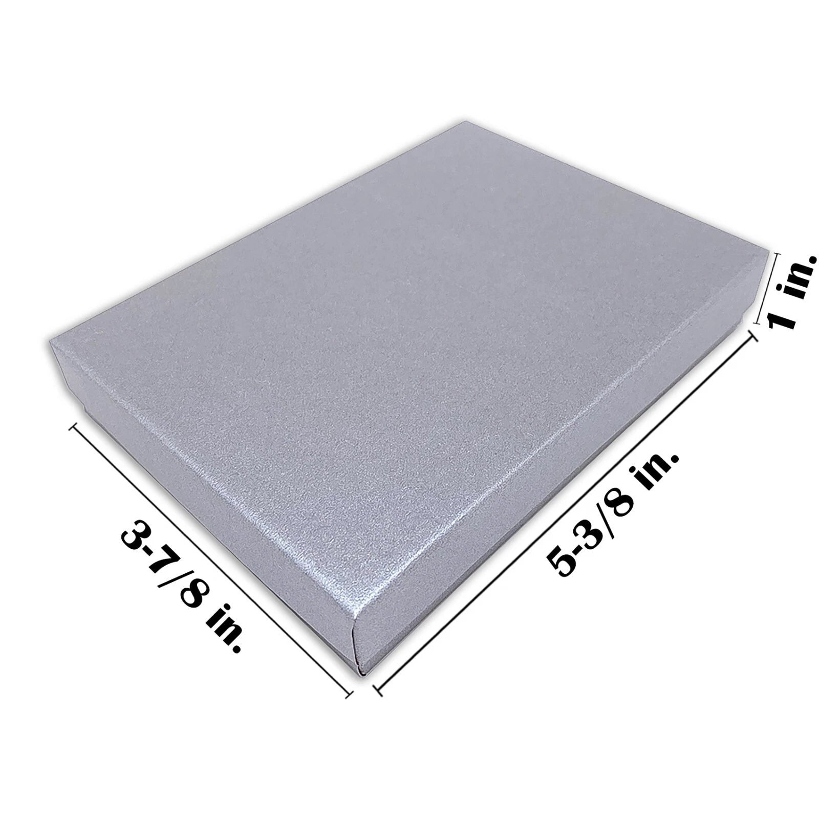 BULK Cardboard Kraft Paper JEWELRY GIFT BOXES Cotton Filled GRAY - for Shipping | eBay