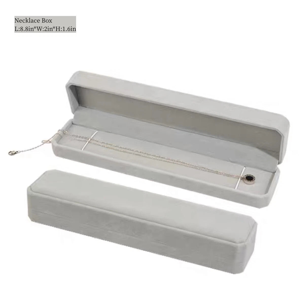 Velvet Bracelet Chain Necklace Ring Gift Box Storage Case Jewelry Display | eBay