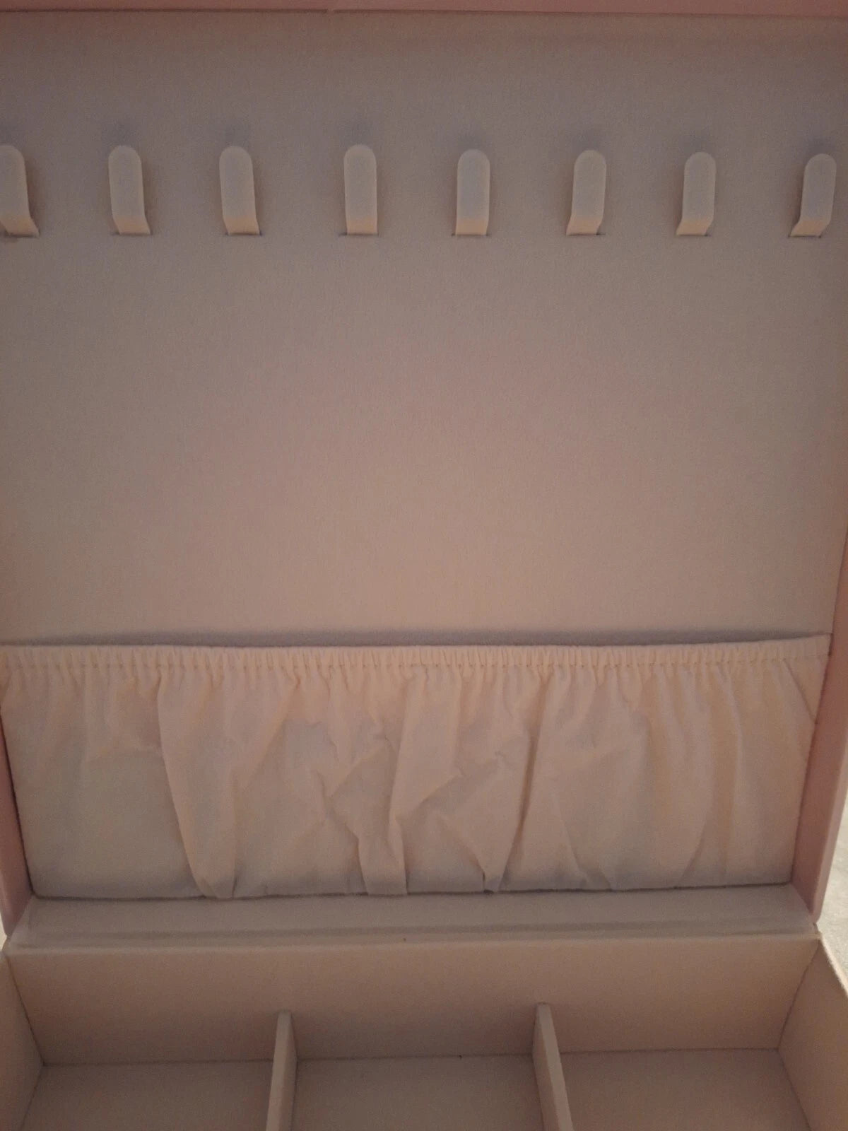 Jewelry Box Organizer W/ KEY, for Women 2 Layers PU Leather Jewelry Box. 10x10x4 | eBay