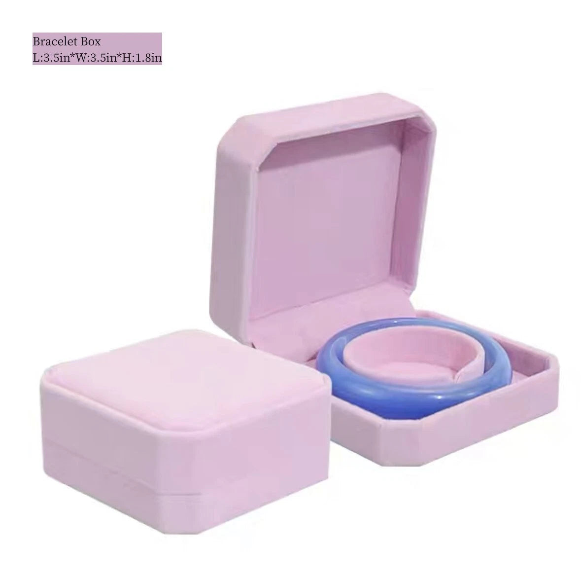 Velvet Bracelet Chain Necklace Ring Gift Box Storage Case Jewelry Display | eBay