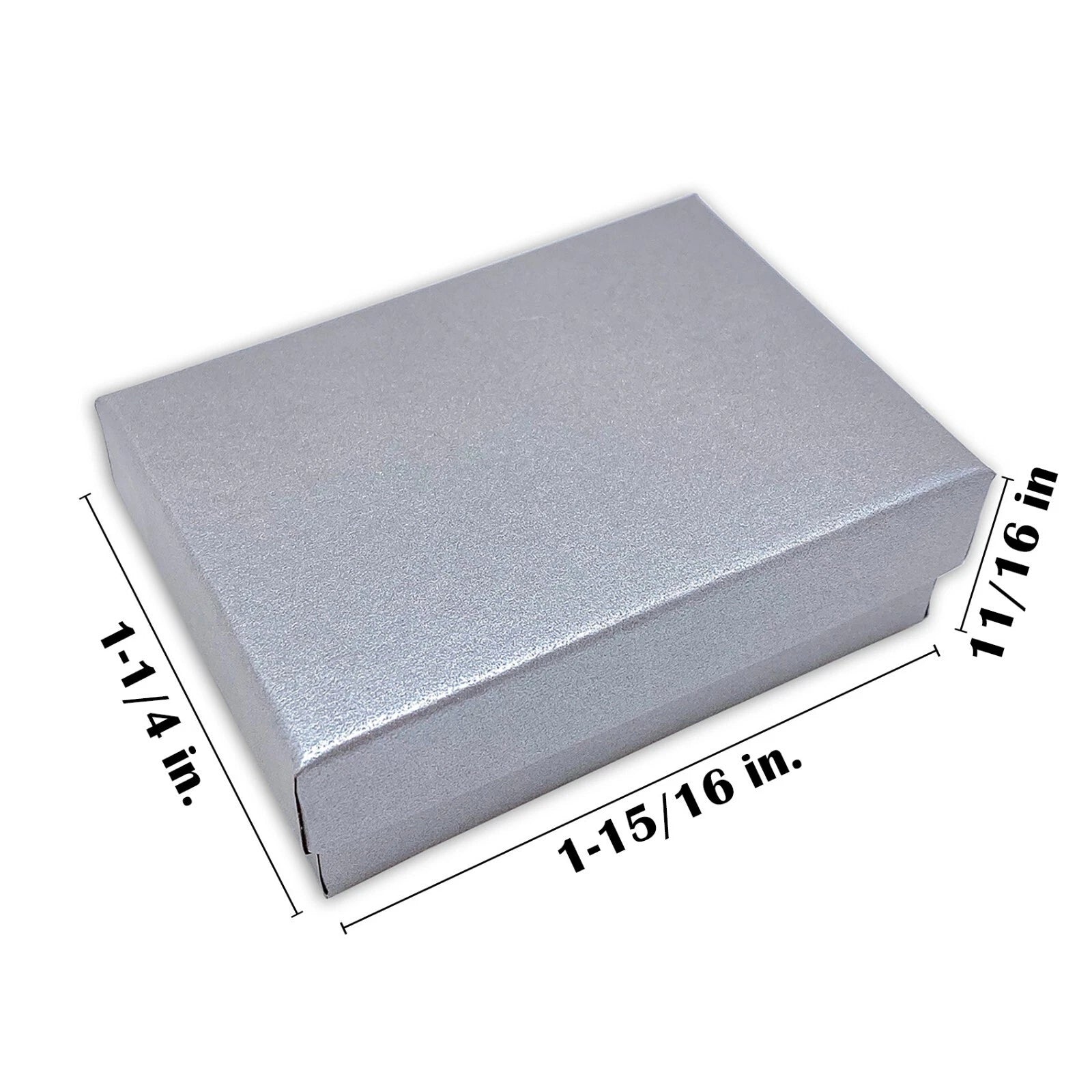 BULK Cardboard Kraft Paper JEWELRY GIFT BOXES Cotton Filled GRAY - for Shipping | eBay