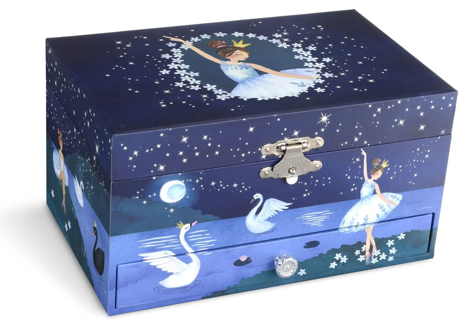 Jewelkeeper Girl's Ballerina Musical Jewelry Storage Box with Pullout Drawer, Gl | eBay