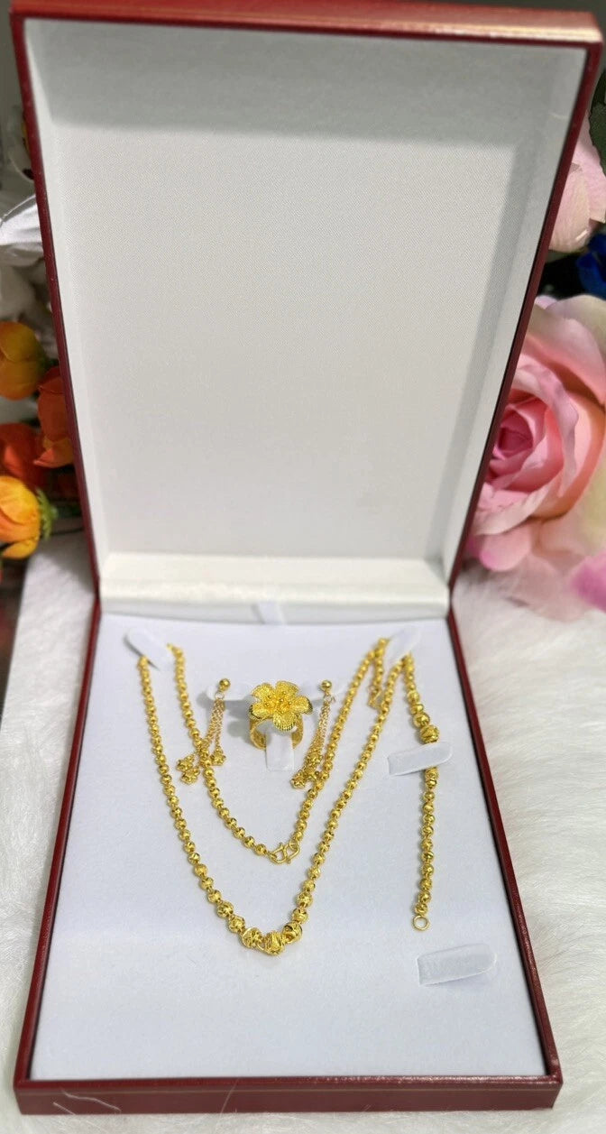 Novel Box Combo Set Ring Necklace Earring Bracelet, Jewelry Display Red Gift Box | eBay