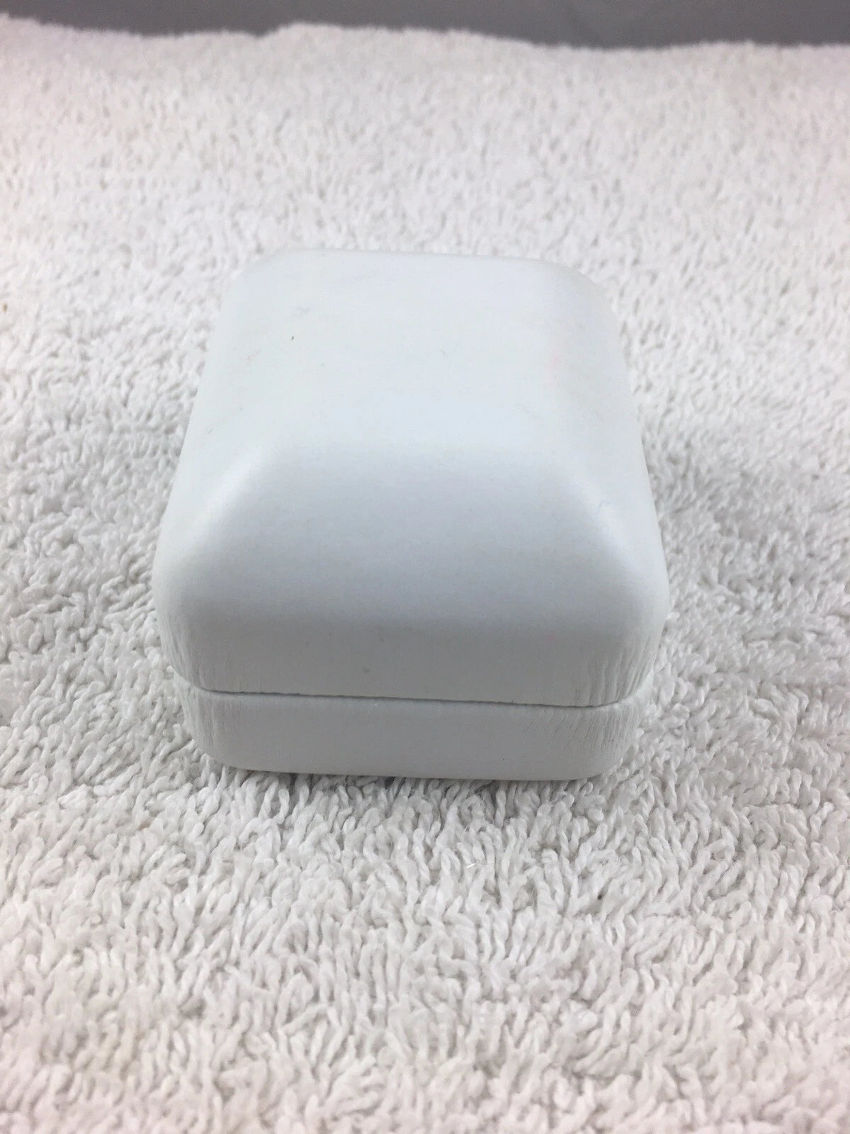 White Leather Jewelry Earring Box | eBay