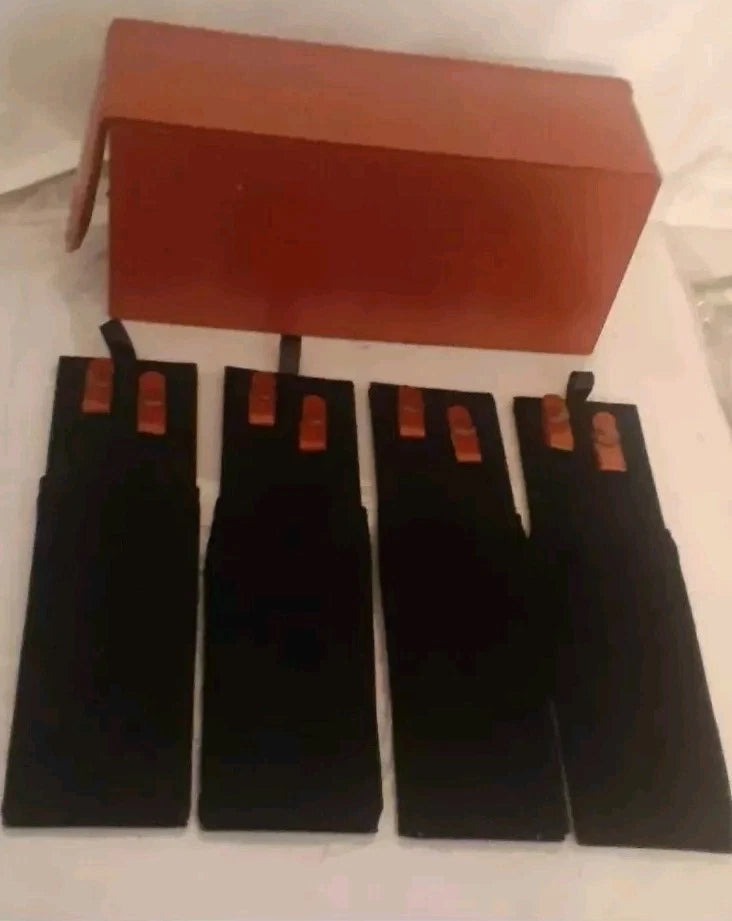 Vtg QVC Small Red Crocodile Pattern Leather Travel Jewelry Box Organizer Velvet | eBay