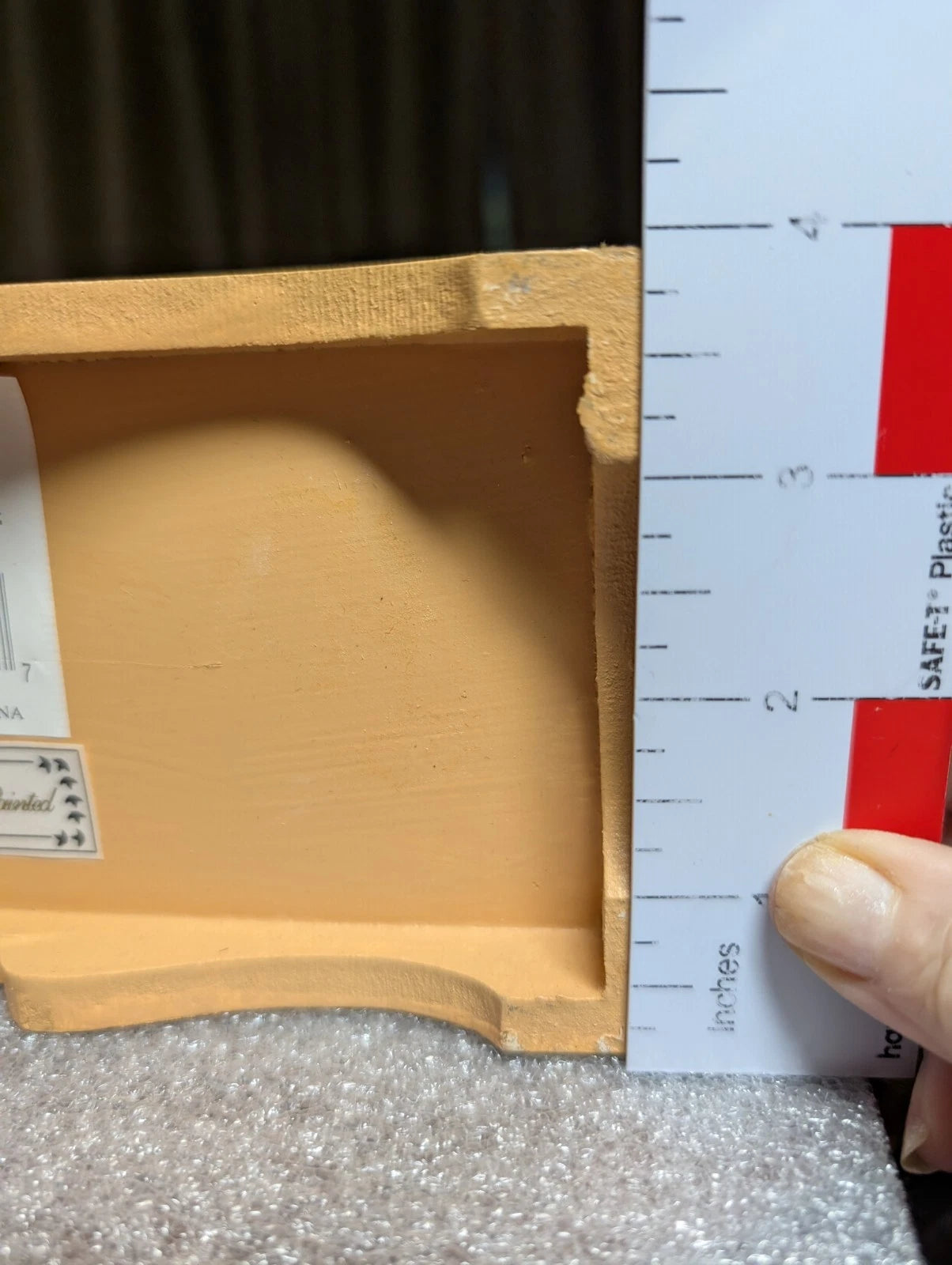 Wooden Hand Painted 4 Drawer Jewelry Storage Box Chest 12" x 8" X 4" As Is | eBay