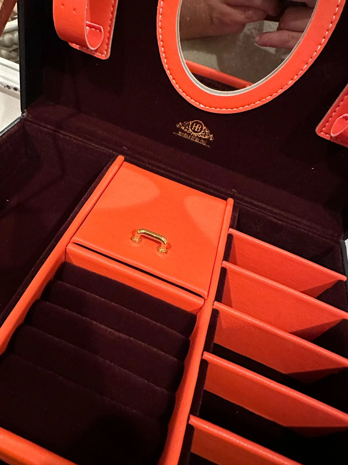 Harlembling Leather Full Size Home Jewelry Box Case | eBay