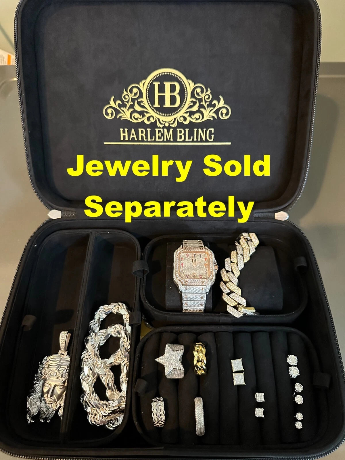 Harlembling Leather Travel Jewelry Box Case | eBay