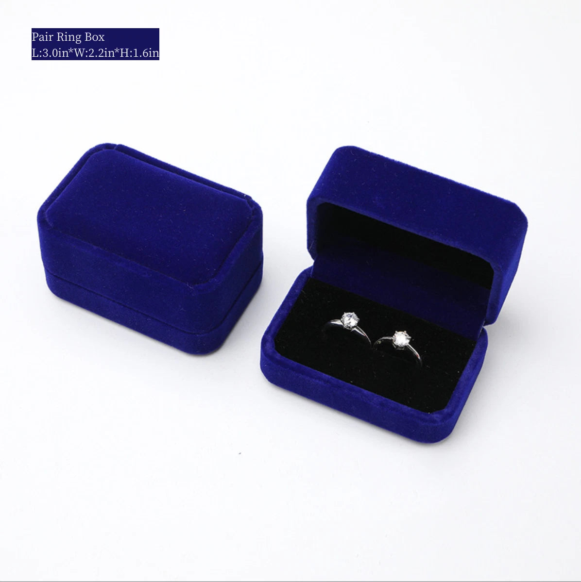 Velvet Bracelet Chain Necklace Ring Gift Box Storage Case Jewelry Display | eBay