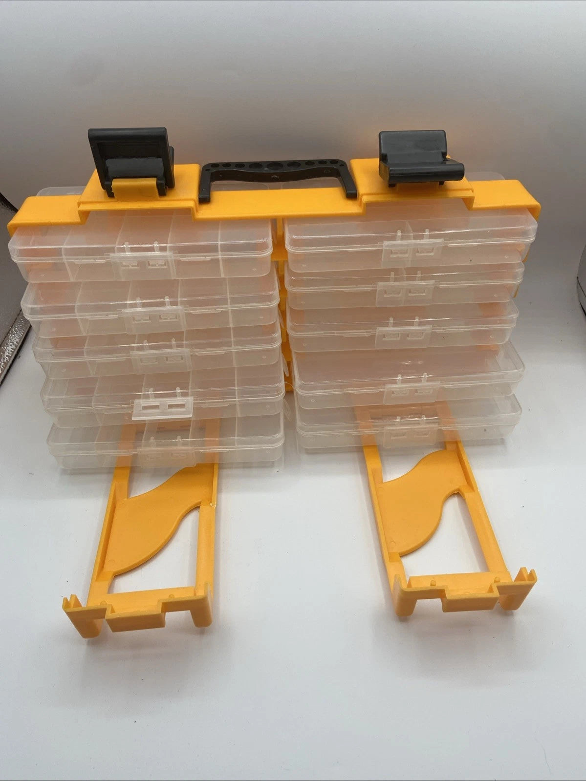 Portable Organizer Box with 10 Separate Containers for Jewelry | eBay