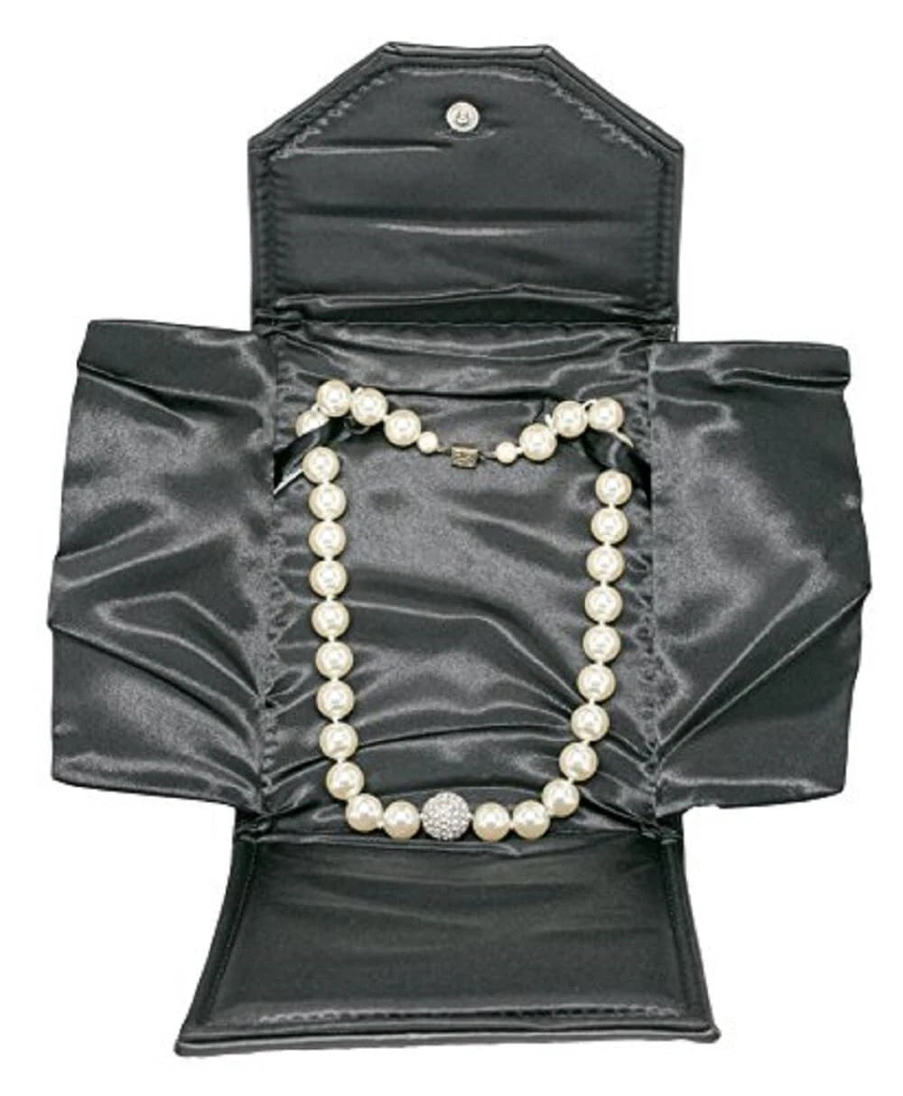 Novel Box Leatherette Jewelry Pearl Folder Satin Interior Various Colors/Sizes | eBay
