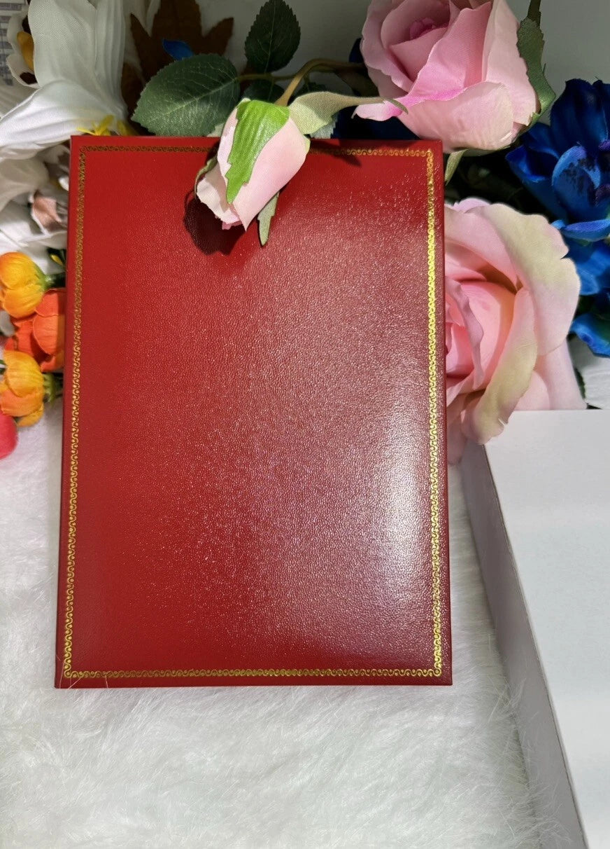 Novel Box Combo Set Ring Necklace Earring Bracelet, Jewelry Display Red Gift Box | eBay